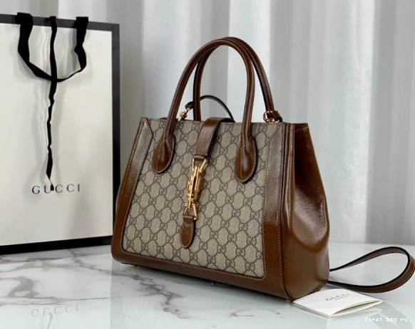 First bag ru bag GUCCI medium tote Jackie 1961 0716